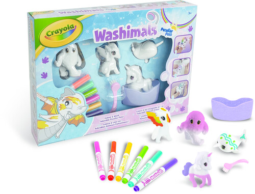 WASHIMALS ANIMALITOS FANTASTICOS - SET 4 FIGURAS