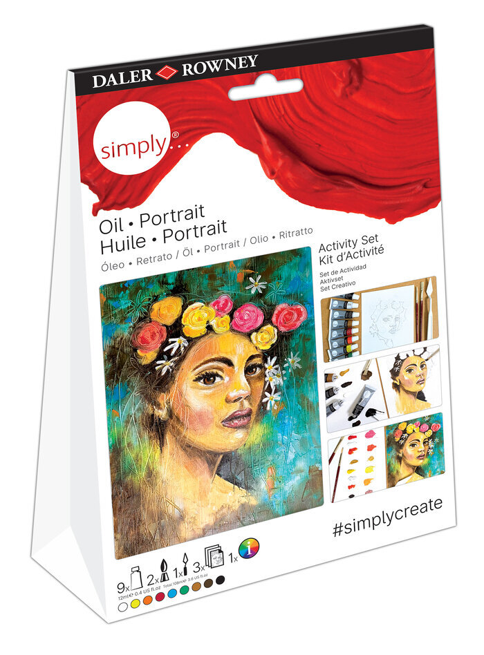 SET OLEO EN TUBO DALER ROWNEY SIMPLY ACTIVITY 15 PIEZAS