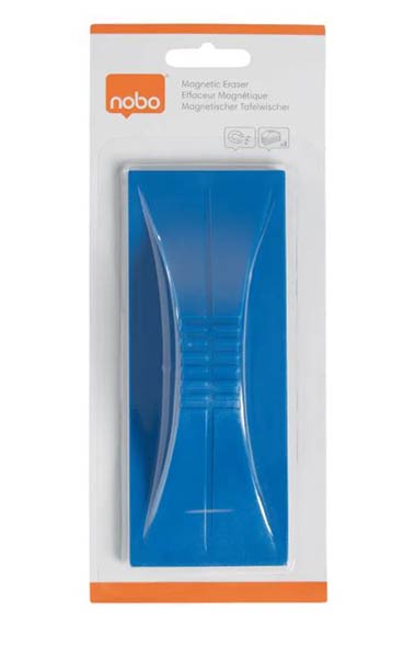 BORRADOR MAGNETICO AZUL ECONOMICO NOBO PARA PIZARRA BLANCA