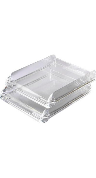 BANDEJA SOBREMESA CORREOS CRISTAL NIMBUS