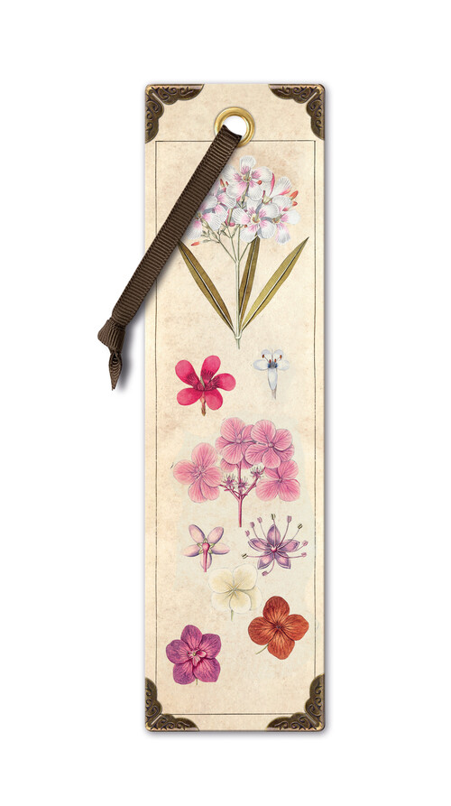 MARCAPAGINAS VINTAGE FLORES