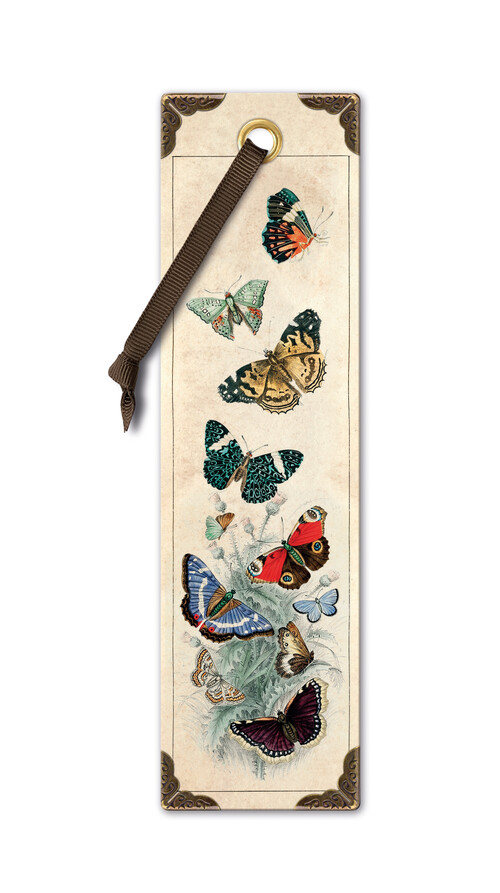 MARCAPAGINAS VINTAGE MARIPOSAS