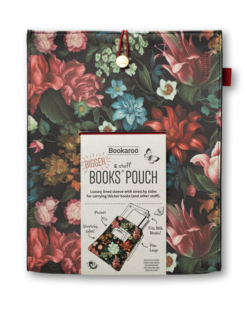 FUNDA PARA LIBROS Y ACCESORIOS FLORES