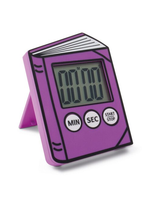 CRONOMETRO DE LECTURA PURPURA