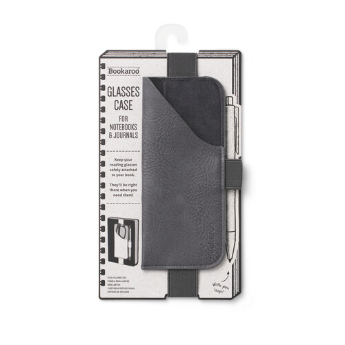 ESTUCHE PARA GAFAS C/ GOMA PARA LIBRO CARBON