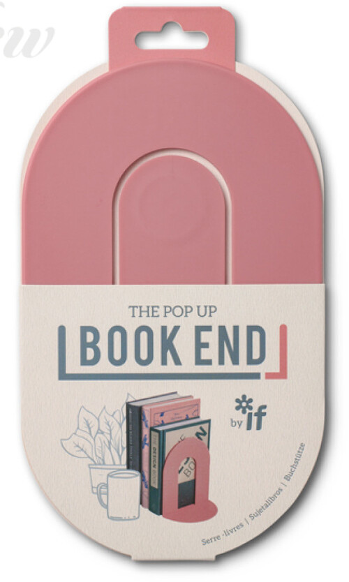 SUJETALIBROS POP UP ROSA
