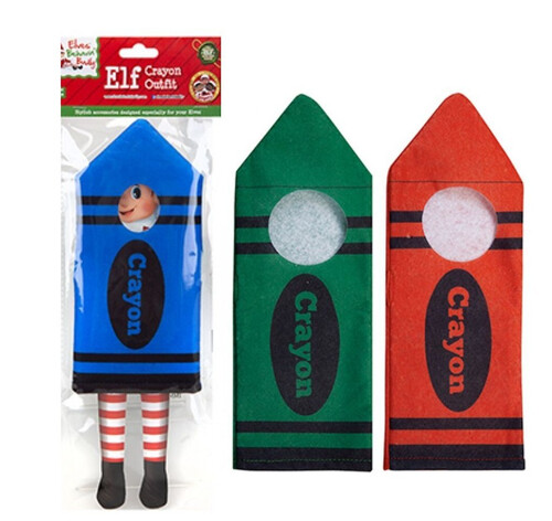 DISFRAZ CRAYON ELFO TRAVIESO 3 COLORES SURTIDOS
