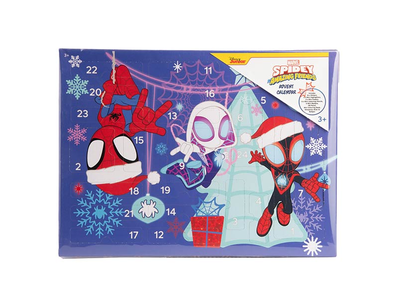 CALENDARIO DE ADVIENTO SPIDEY CON 24 SORPRESAS