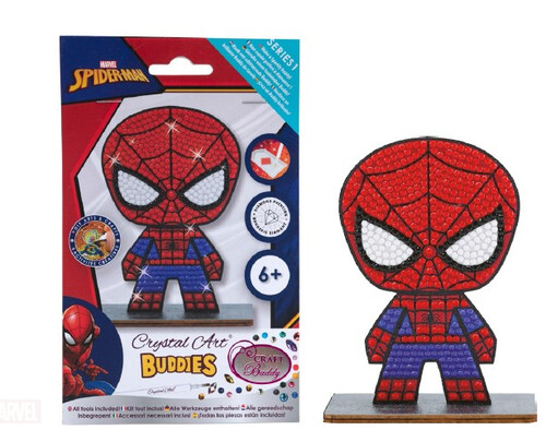 KIT CREATIVO SPIDERMAN CRYSTAL ART BUDDY