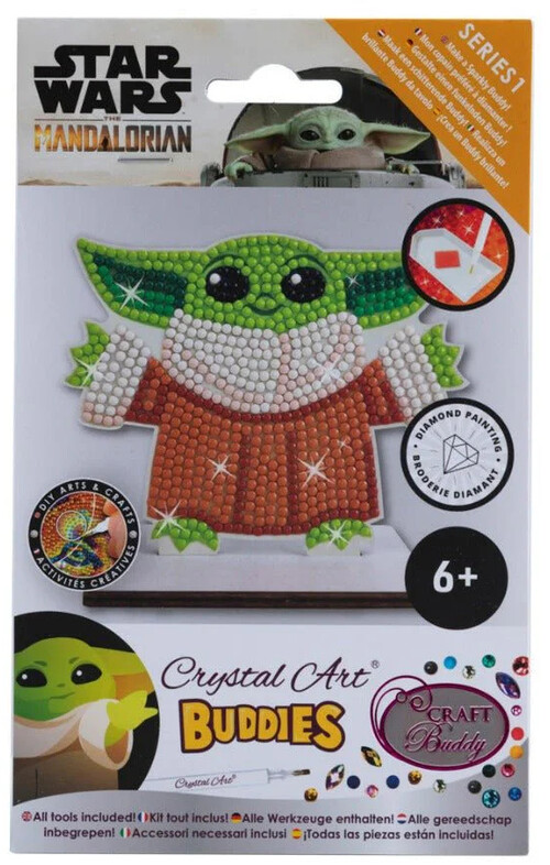KIT CREATIVO GROGU CRYSTAL ART BUDDY