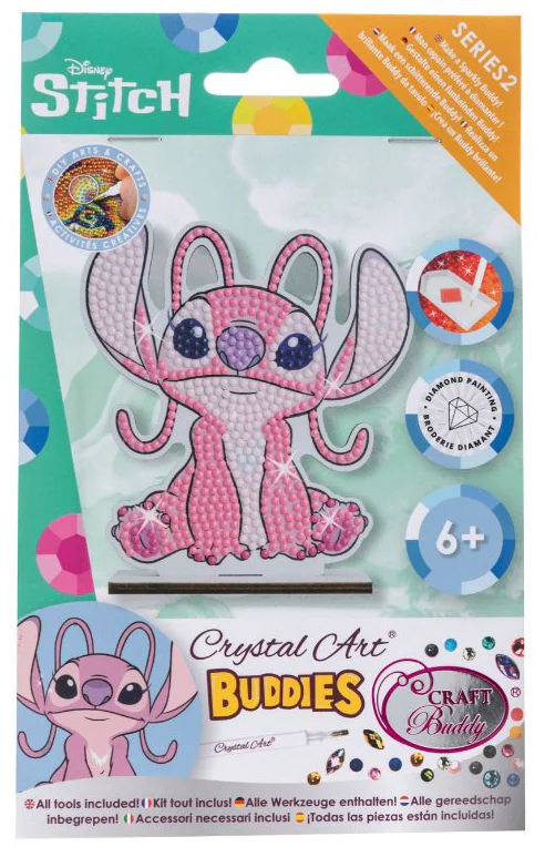KIT CREATIVO ANGEL CRYSTAL ART BUDDIES