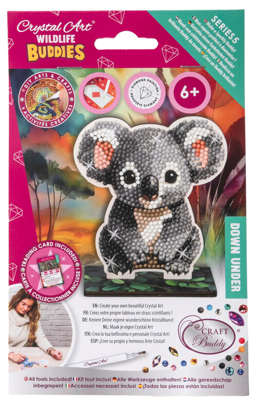 KIT CREATIVO KOALA CRYSTAL ART WILDLIFE BUDDIES