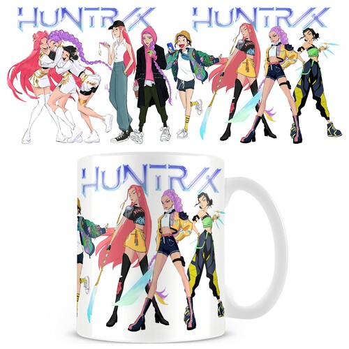 TAZA 325ML CERAMICA HUNTRIX K-POP DEMON HUNTERS