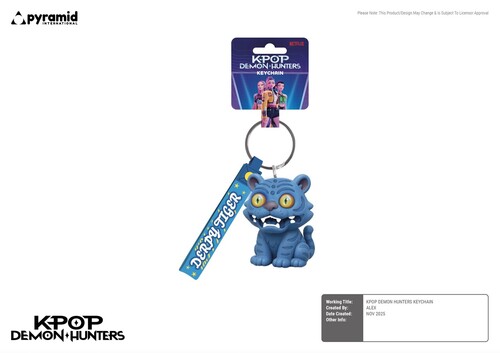LLAVERO 3D GATO DERPY K-POP DEMON HUNTERS