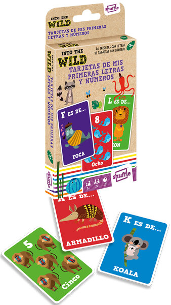 JUEGO DE MESA BINGO INTO THE WILD 2-4 JUGADORES