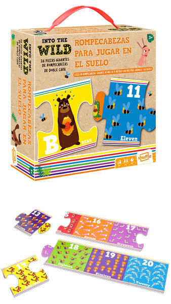 JUEGO DE MESA BINGO INTO THE WILD 2-4 JUGADORES