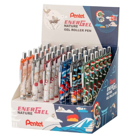 BOLI PENTEL ENERGEL NATURE SURTIDO ED.LIMITADA - 36U EXP.