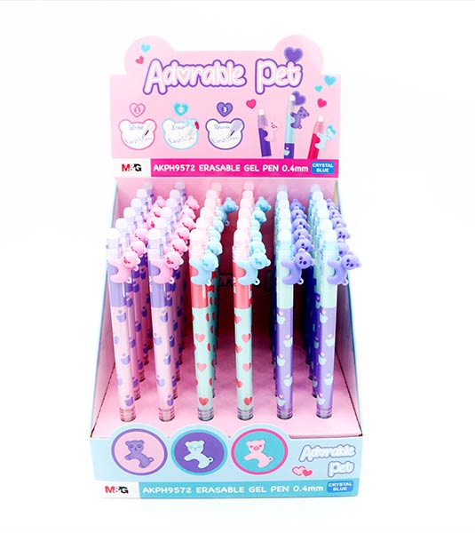 BOLI BORRABLE 04MM OSITO COOL BEAR AZUL - EXP. 36
