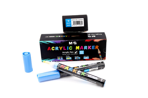 ROTU PINTURA ACRILICA AZUL 16 S603 - CAJA 6