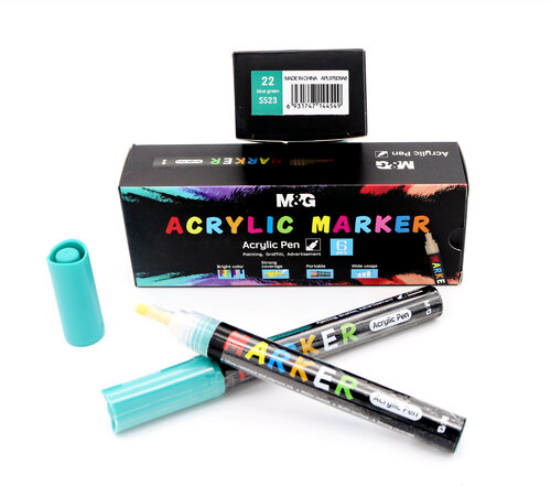 ROTU PINTURA ACRILICA TURQUESA 22 S523 - CAJA 6
