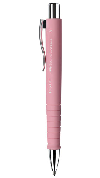 BOLI FABER ROSA POLY BALL TRAZO XB TINTA AZUL