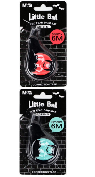 CORRECTOR CINTA LITTLE BAT 6M-CAJA 12U