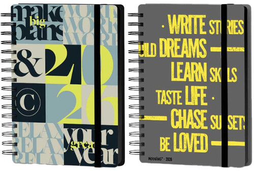 AGENDA A�O 2026 ESPIRAL 15X21CM DP URBAN
