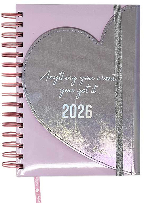 AGENDA A�O 2026 ESPIRAL 15X21CM DP QUITAPESARES