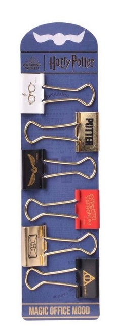 PINZA ABATIBLE 25 MM HARRY POTTER SURTIDO