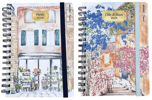 AGENDA A�O 2026 ESPIRAL 15X21CM SV TRAVEL
