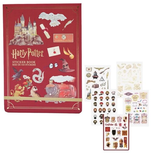 CUADERNO PEGATINAS 10H HARRY POTTER