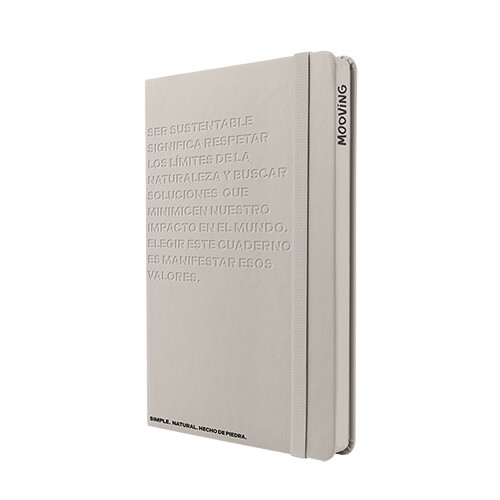 CUADERNO NOTAS A5 96H HN STONE TAPA DURA - EXP. 12U