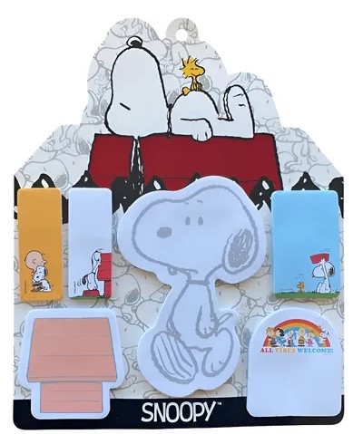 SET NOTAS ADHESIVAS SURTIDAS SNOOPY