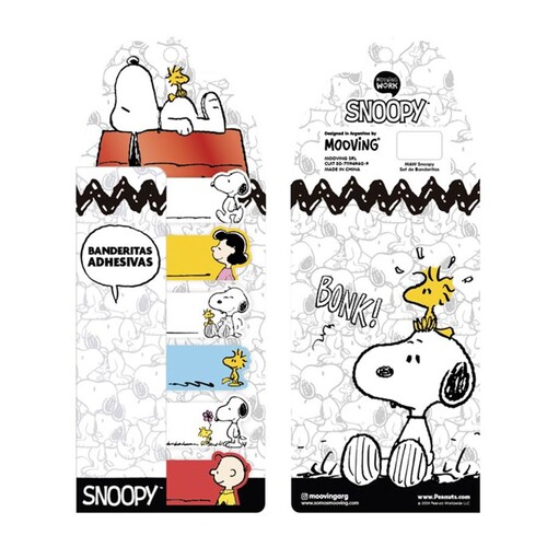 SET BANDERITAS 6 MODELOS DIFERENTES 30H SNOOPY