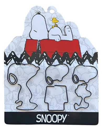 CLIPS CON FORMA SNOOPY 6U BLISTER
