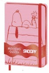 CUADERNO A5 C/GOMA SNOOPY