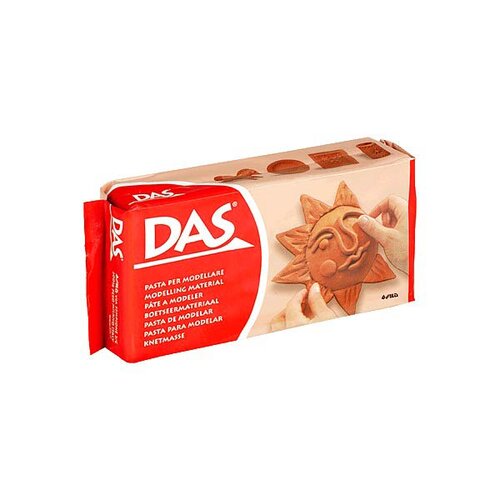 PASTA MODELAR 500GR TERRACOTA-DAS