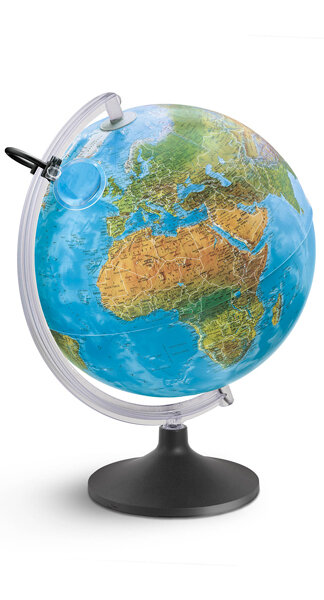 ESFERA 30 CM LUMIERISSIMO LUMINOSA CON LUPA