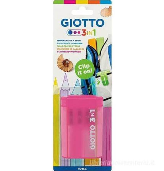 AFILALAPIZ GIOTTO 3EN1 CON DEPOSITO BLISTER