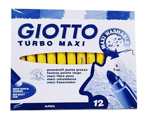 ROTU GIOTTO TURBO MAXI AMARILLO-CAJA 12U