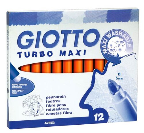 ROTU GIOTTO TURBO MAXI NARANJA-CAJA 12U