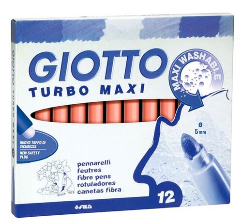 ROTU GIOTTO TURBO MAXI ROSA-CAJA 12U