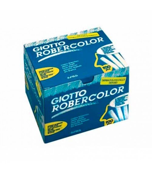TIZAS BLANCAS ROBERCOLOR 100U CAJA