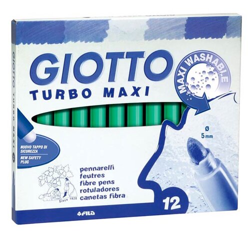 ROTU GIOTTO TURBO MAXI VERDE CLARO-CAJA 12U