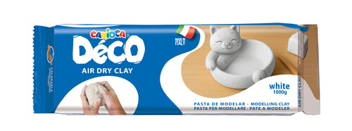 PASTA MODELAR 1KG BLANCA (AIR DRY CARIOCA)