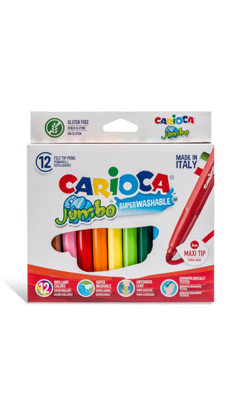 ROTU 12 COLORES JUMBO CARIOCA