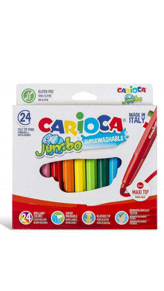 ROTU 24 COLORES JUMBO CARIOCA