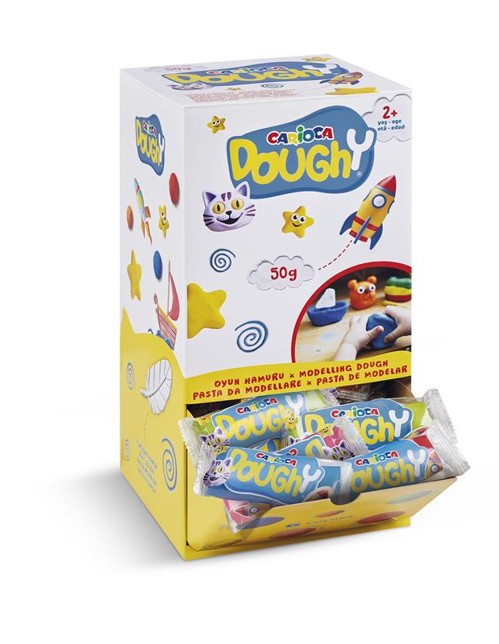 PASTA MODELAR BARRA 50GR COLORES SURTIDOS 48U CAJA