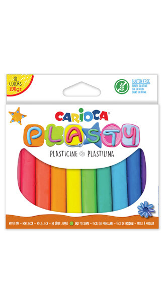 PLASTILINA BARRA 12,5GR 12 COLORES CAJA