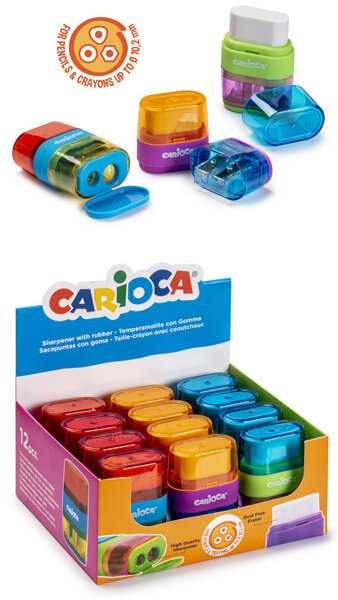 AFILABORRA DOBLE CARIOCA COLORES SURTIDOS -12U EXPOSITOR